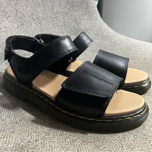 doc marten sandals! *velcro*
